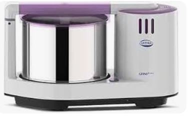 Wet grinder on a kitchen counter